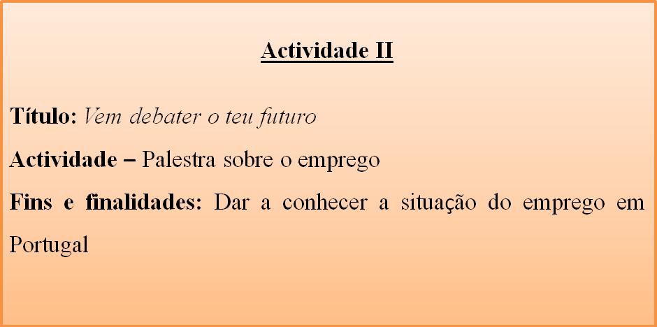 Actividade II